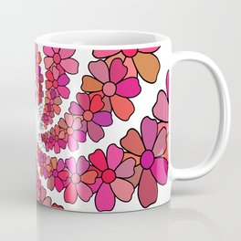 PINK Flower Kaleidoscope Mug
