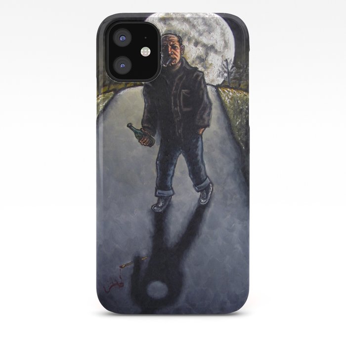 Moon Over Jackson Pollock Iphone Case By Pmsartwork Society6