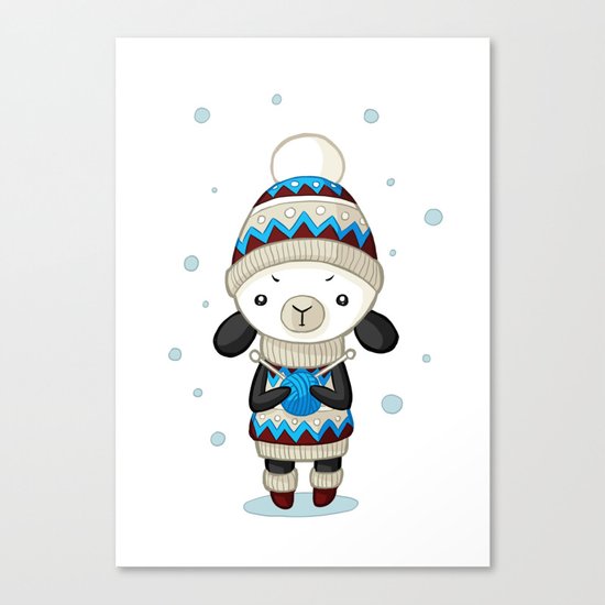 Sheep Canvas Print