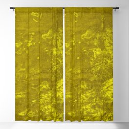 Mustard yellow velvet texture Blackout Curtain