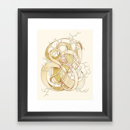 Escape | VACANCY zine | Framed Art Print