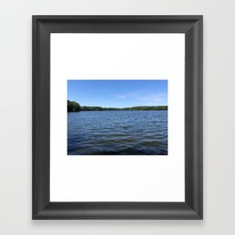 Beautiful Water on the Lake Photography Framed Art Print