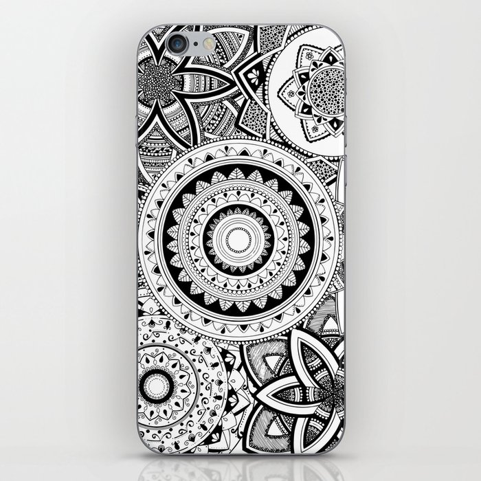 Mandalas in a lace iPhone Skin