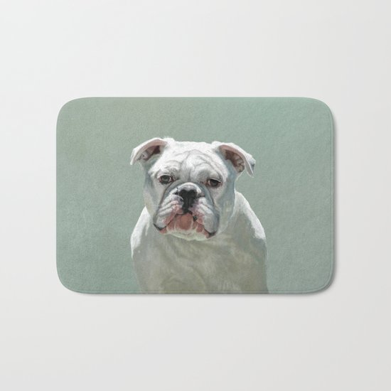 BILL the Bulldog Bath Mat