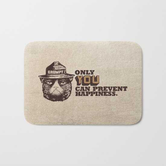 Grumpy PSA Bath Mat