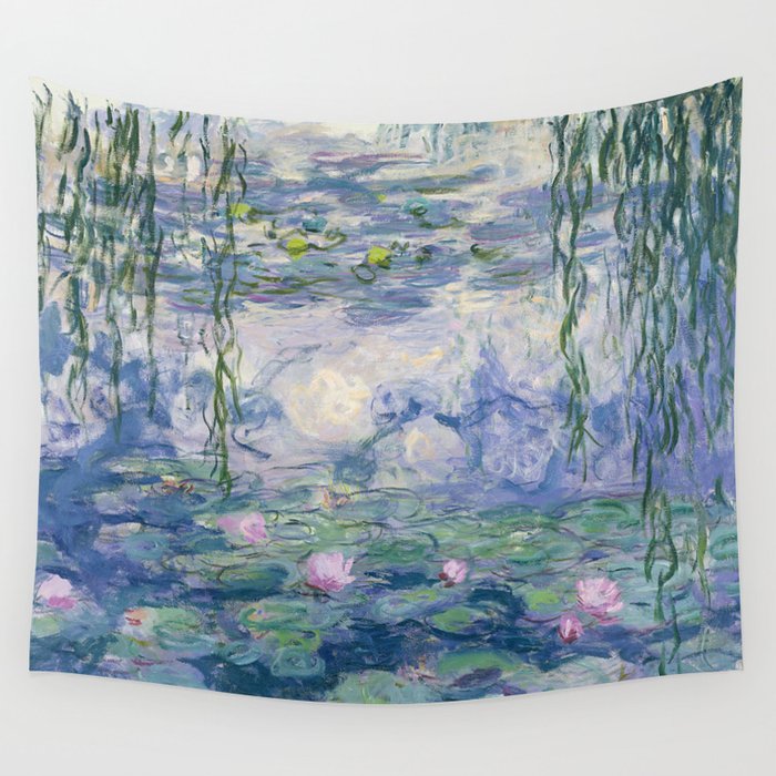 Claude monet sales tapestry