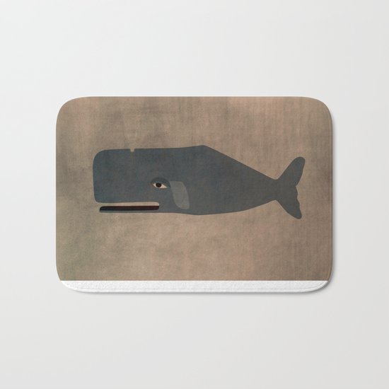 le cachalot Bath Mat