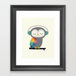 Owl Time Framed Art Print