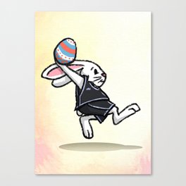 Basketball Bunny Rabbit  Canvas Print