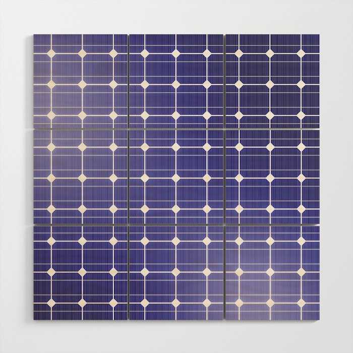 In Charge 3d Render Of Solar Panel Texture Wood Wall Art By In Charge 3d Render Of Solar Panel Texture Wood Wall Art