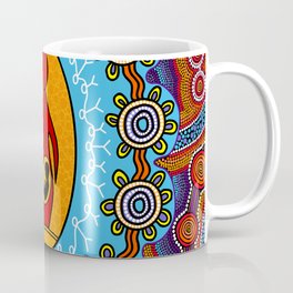 Authentic Aboriginal Art -  Coffee Mug