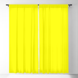 NEON YELLOW solid color Blackout Curtain