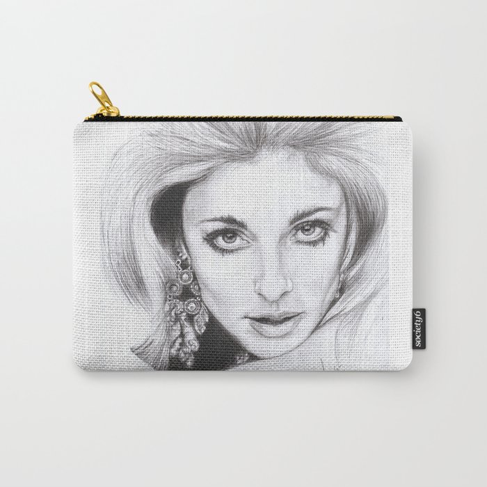 living doll...  sharon tate. Carry-All Pouch