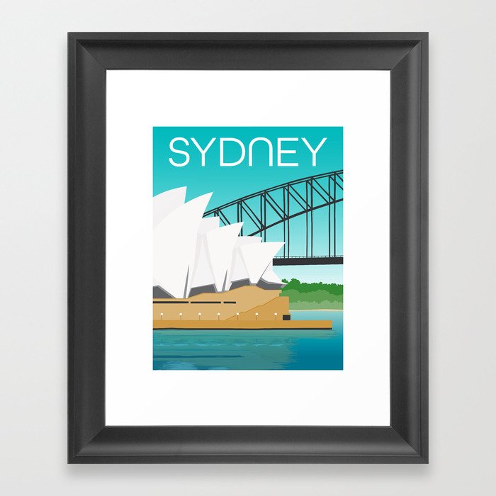 Sydney Australia Framed Art Print