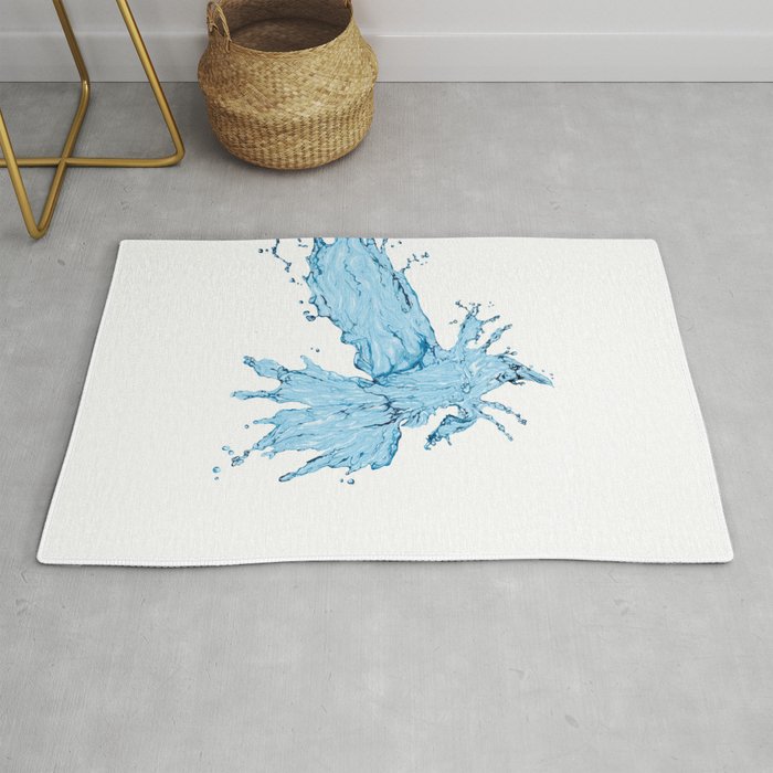 The Water Raven Rug