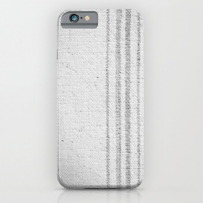 vintage farmhouse grain sack iphone case