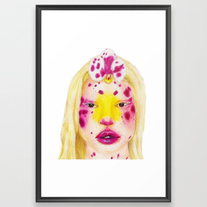 Orchid Framed Art Print