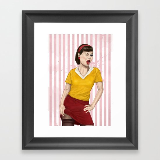 be my lover Framed Art Print