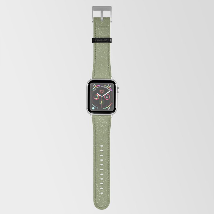 Green abstract texture Apple Watch Band