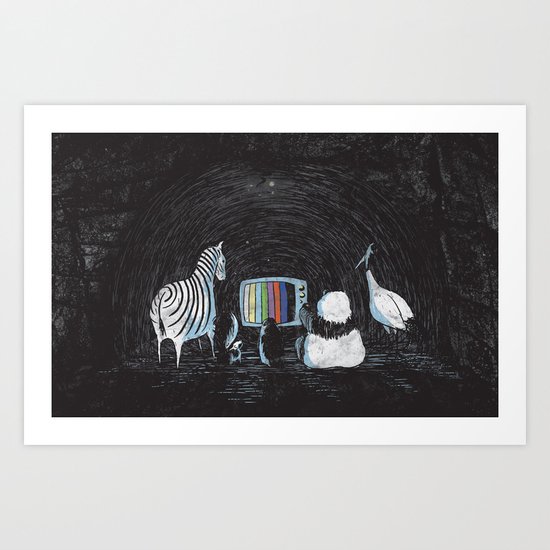 Now in Technicolour... Art Print