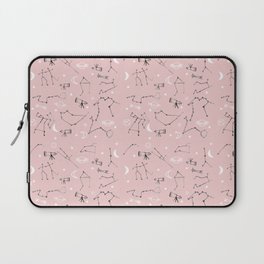 Astrology Pattern Pink #homedecor Laptop Sleeve