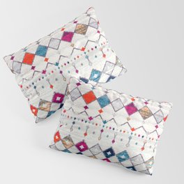 -A14- Lovely Colored Traditional Moroccan Texture Pillow Sham