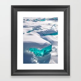 ice Framed Art Print