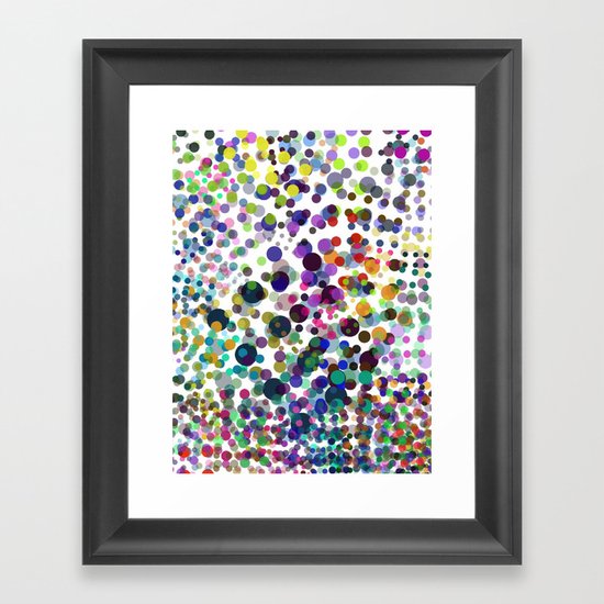 DOTS Framed Art Print