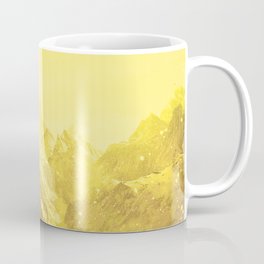 Mountains Yellow Coffee Mug
