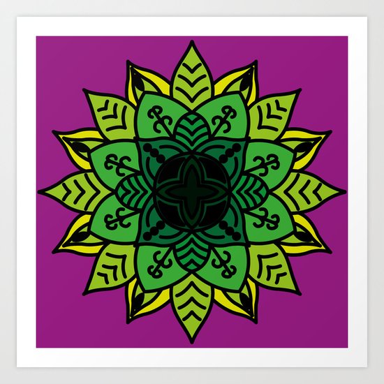 Mandala Art Print