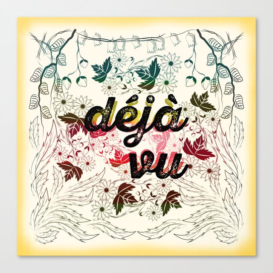 Deja vu Canvas Print