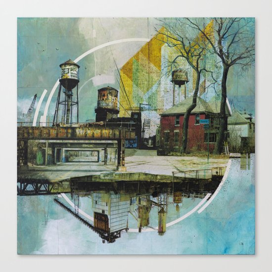Motor City Odds and Ends Canvas Print