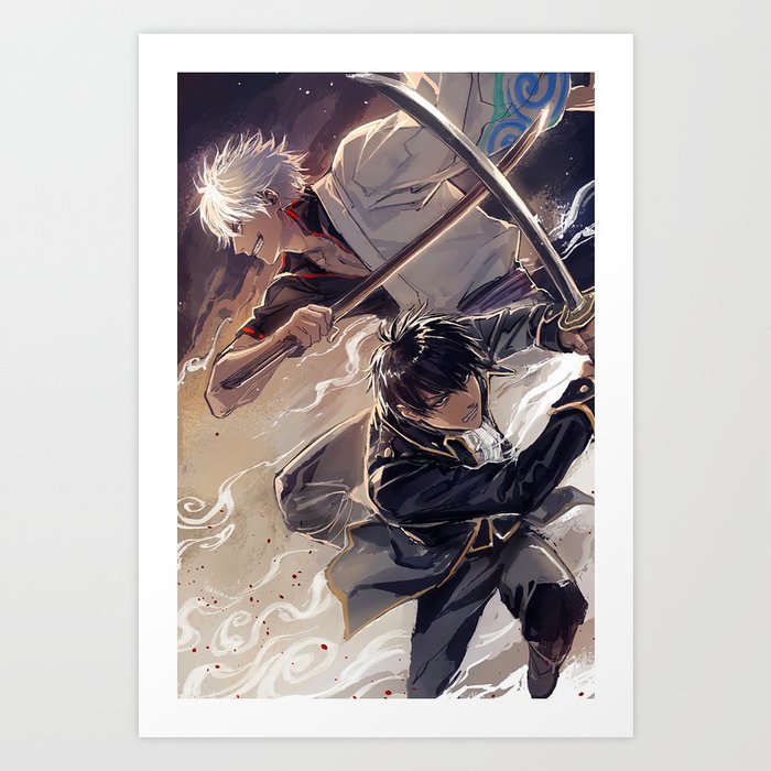 gintama Art Print by Ryan Katharina | Society6