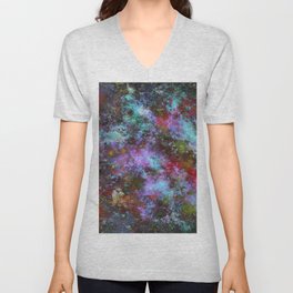 Space traveller V Neck T Shirt
