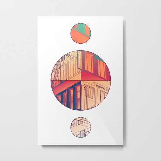 Orbital Metal Print