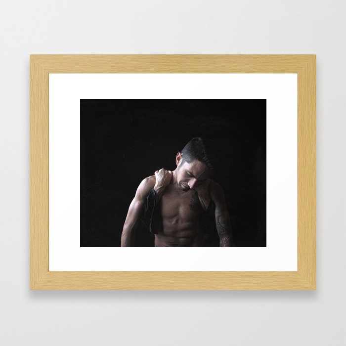 In that moment, I knew that I was home. Framed Art Print