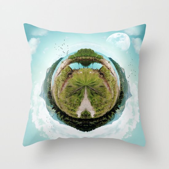 Nano Isle Throw Pillow