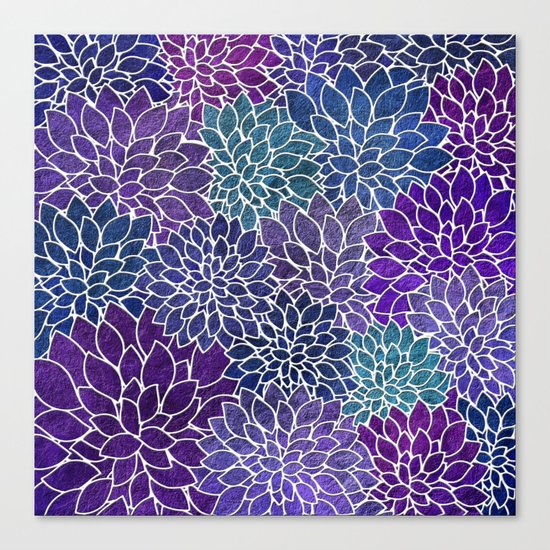 Floral Abstract 22 Canvas Print