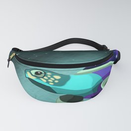 Space Turtle  Fanny Pack
