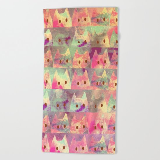 cats-132 Beach Towel