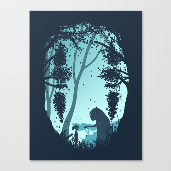 Lonely Spirit Canvas Print