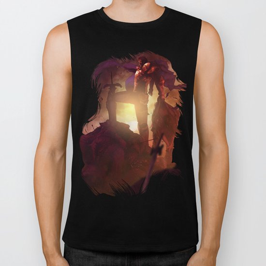 Luca Blight the Beast of Suikoden II Biker Tank