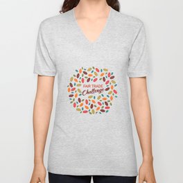 fair trade challenge V Neck T Shirt