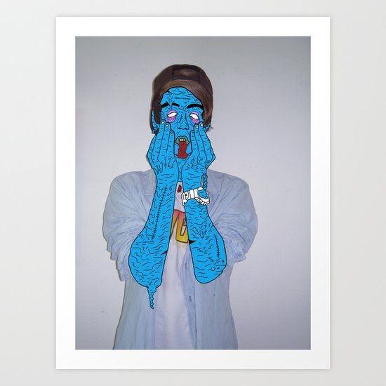 Zombie Art Print
