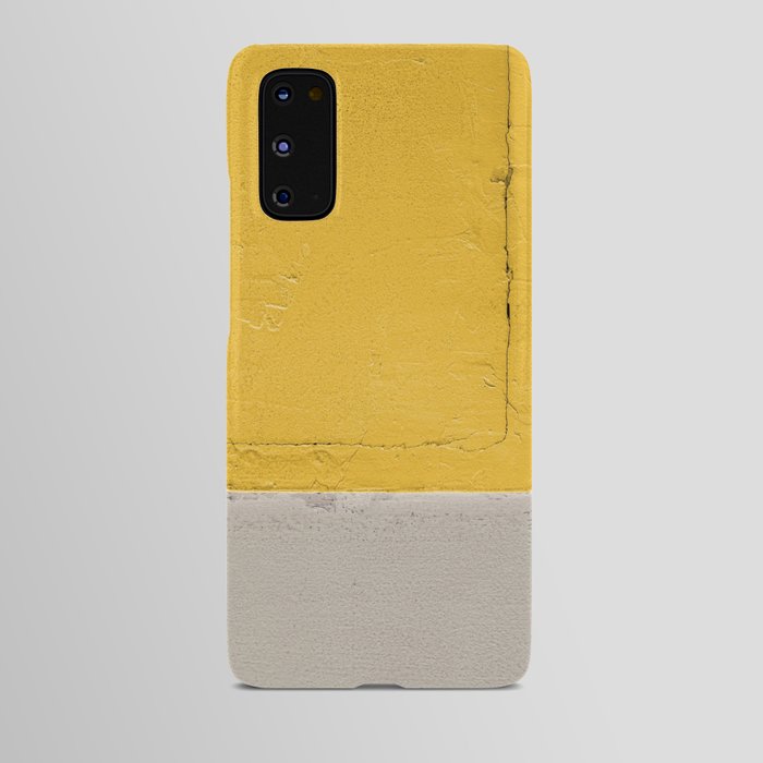 Concrete with Extra Mustard Android Case