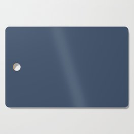 Ensign Blue navy solid color. Classic plain pattern  Cutting Board