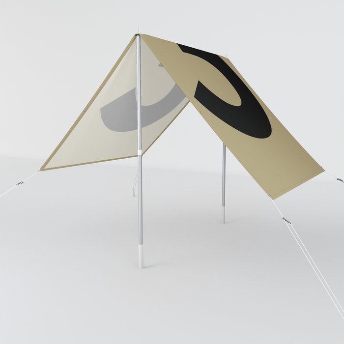 Number 3 (Black & Sand) Sun Shade