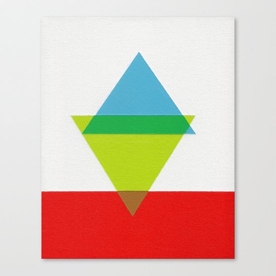 Peaks Canvas Print