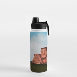 We are our mountains Water Bottle