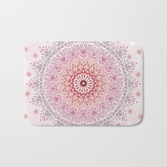 SUMMER MANDALA Bath Mat